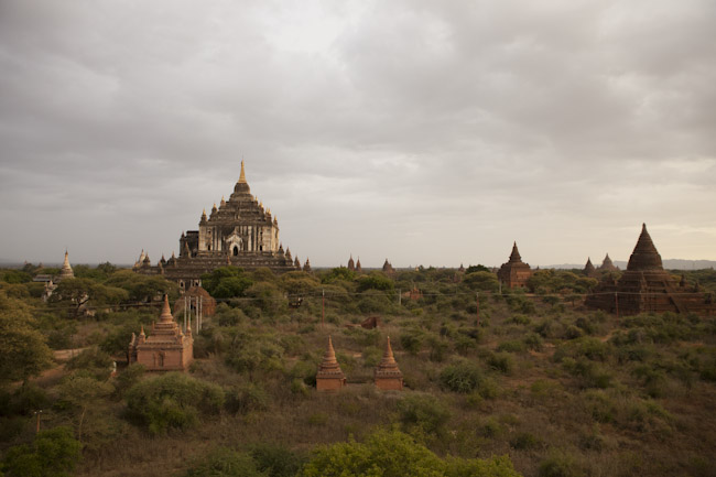 View from Shwe Gu Gyi Temple, Bagan View from Shwe Gu Gyi Temple, Bagan